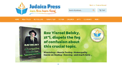 Desktop Screenshot of judaicapress.com